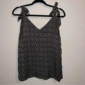Free People Love Stories Brand Satin Star Print Cami